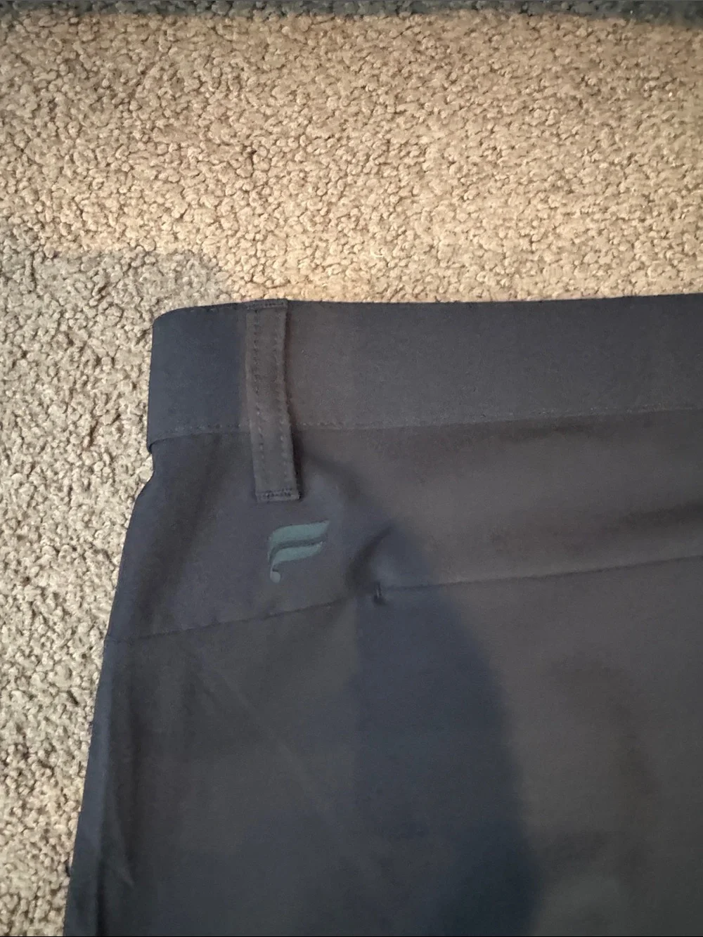 Fabletics Men's Black Chinos - Slim Professional Style